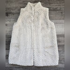 Indigo Soul faux fur vest